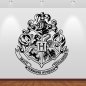 Preview: Wandaufkleber 46158 Harry Potter - Hogwarts Wappen